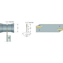 TWECOB-DNTF-26-30 Parting Off Blade - Strong Tooling