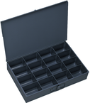18 x 12 x 3'' - 16 Compartment Steel Boxes - Strong Tooling