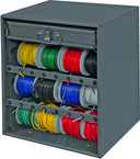 Wire and Terminal Storage Cabinet - w/Rods and Small Compartment Box - Strong Tooling