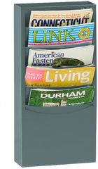 9-3/4 x 4-1/8 x 20-1/4'' - 5 Pocket Literature Rack - Strong Tooling
