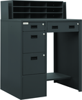 Stationary File Work Station and Stand Up Desk - Strong Tooling