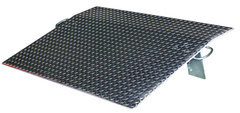 Aluminum Dockplates - #E4848 - 2600 lb Load Capacity - Not for use with fork trucks - Strong Tooling