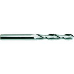 3/8X3 2FL LONG SE BALL CBD TICN- EM - Strong Tooling