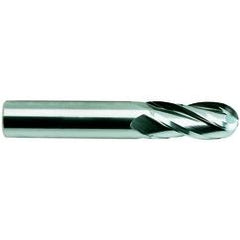 1"X4 2FL SE BALL STR SHK CBD EM - Strong Tooling