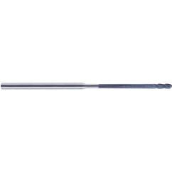 1/16 X 1/8 X 3/16 X 3 4Fl H-30 Long Reach Ball D-Power EM - - Strong Tooling