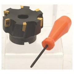 2-1/2" Dia. 90 Degree Face Mill - Uses APKT 1604 Inserts - Strong Tooling