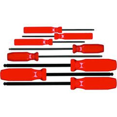 8PC BALL HEX SCREWDRIVER SET IN - Strong Tooling