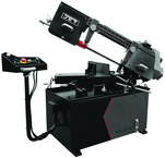 8 x 13" Mitering Bandsaw 45° Right Head Movement; Variable 80-310 Blade Speeds (SFPM) 30" Bed Height; 1-1/2HP; 115/230V; 1PH CSA/UL Certified Motor Prewired 115V - Strong Tooling
