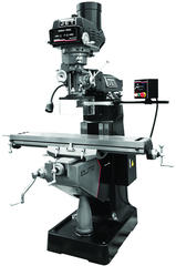 9 x 49" Table Variable Speed Mill With 2-Axis ACU-RITE 200S DRO and Servo X - Y-Axis Powerfeeds - Strong Tooling