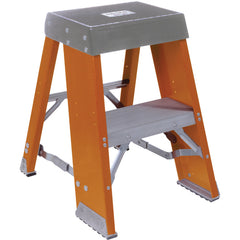 Fiberglass Industrial Step Stand 2 Step - Exact Industrial Supply