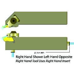 ANSR203D - Coolant Thru- RH - Threading Toolholder Use Insert NG-3R - Strong Tooling