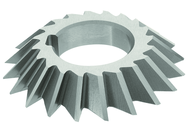3 x 1/2 x 1-1/4 - HSS - 45 Degree - Left Hand Single Angle Milling Cutter - 20T - TiAlN Coated - Strong Tooling