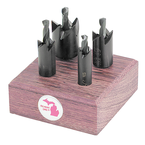 1/2; 5/8; 3/4 ; & 1" Dia - 1/2'' Shank - Hole Cutter Set - Strong Tooling