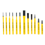 12PC PUNCH AND CHISEL SET - Strong Tooling