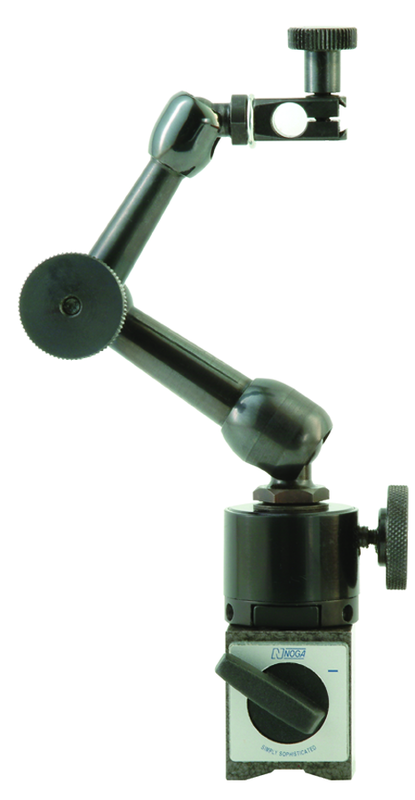 Flex Dial Gage Holder with 360° Fine Adj at Base - Strong Tooling