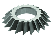 3 x 1/2 x 1-1/4 - HSS - 45 Degree - Right Hand Single Angle Milling Cutter - 20T - TiCN Coated - Strong Tooling