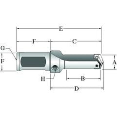 SPADE DRILL HOLDER - Strong Tooling