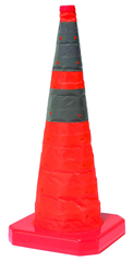 28" Reflective Pop Up Traffic Cone - Strong Tooling