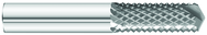 1/4 x 1 x 1/4 x 3 Solid Carbide Router - Style D - 135° Drill Point - Strong Tooling