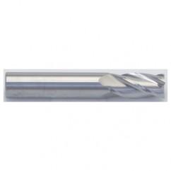 9/64 Dia. x 2 Overall Length 4-Flute Square End Solid Carbide SE End Mill-Round Shank-Center Cut-AlTiN - Strong Tooling