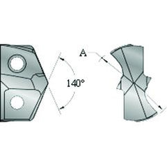 15mm Dia. - Series 15 C2 AM200 GEN3SYS Blade - Strong Tooling