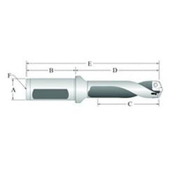 60316S-20FM Spade Drill Holder - Strong Tooling