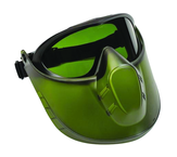 Capstone Shield - Shade 3 IR Lens - Green Frame - Goggle - Strong Tooling