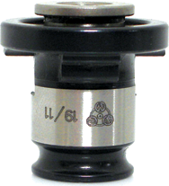 Rigid/Positive Tap Adaptor -- #29574; 1/4" NPT Tap Size; #2 Adaptor Size - Strong Tooling