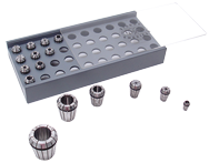 ER Style Collet Holder - For ER11; Holds 40 Collets - Strong Tooling