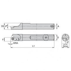 GSBIW25043R STEEL SH BORING BAR - Strong Tooling