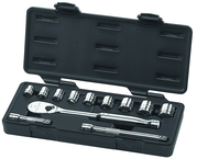 12PC 3/8" DRIVE SAE SOCKET SET - Strong Tooling