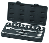 15PC 1/2" DRIVE SAE SOCKET SET - Strong Tooling