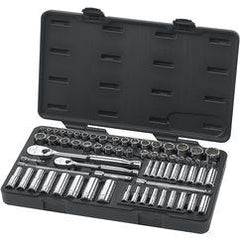 68PC 1/4" AND 3/8" DR 6 AND 12PT - Strong Tooling