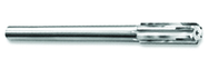 .4996 Dia- HSS - Straight Shank Straight Flute Carbide Tipped Chucking Reamer - Strong Tooling