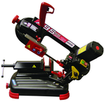 Semi-Automatic Bandsaw - #ABS105; 3.9 x 3.3 "Capacity; 2 Speed 115V 1PH - Strong Tooling
