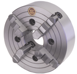 10" 4 Jaw Independent Chuck; Flatback - Strong Tooling