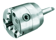 Self-Centering Chuck with Taper SH - 6" 5 MT Mount; 3-Jaw - Strong Tooling