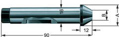 .630" Dia. - Series 680-40 - Center for Face Driver - Strong Tooling