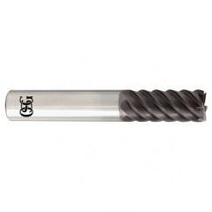 3/4 x 3/4 x 3/4 x 3/4 6Fl  Square Carbide End Mill - TiALN - Strong Tooling