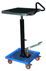 Hydraulic Lift Table - 16 x 16'' 200 lb Capacity; 31 to 49" Service Range - Strong Tooling