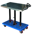 Hydraulic Lift Table - 32 x 48'' 6,000 lb Capacity; 36 to 54" Service Range - Strong Tooling