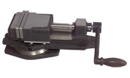 Swivel Base Milling Machine Vise - 5-7/8" Jaw Width - Strong Tooling