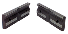 1-Pair Matching V-Groove Jaw Plates; For: 3" Speed Vise - Strong Tooling