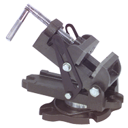 Angle Swivel Vise - Model #P250AS- 2-1/2" Jaw Width - Strong Tooling
