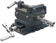 2-Way Cross Slide Vise - Model #TCV4- 4" Jaw Width - Strong Tooling