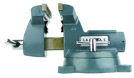 748A, 740 Series Mechanics Vise - Swivel Base, 8" Jaw Width, 8-1/4" Jaw Opening, 4-3/4" Throat Depth - Strong Tooling