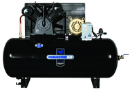 120 Gal. Two Stage Air Compressor, Horizontal, 175 PSI - Strong Tooling