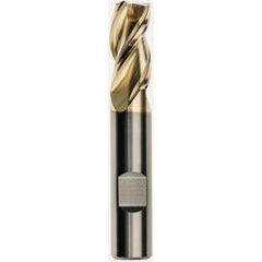 3/4 x 3/4 x 2-1/4 x 5 Square 3 Flute Carbide M223 Streaker End Mill-ZrN - Strong Tooling