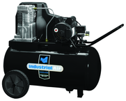 30 Gal. Single Stage Air Compressor, Vertical, Aluminum, 130 PSI - Strong Tooling