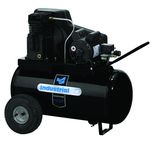 20 Gal. Single Stage Air Compressor, Horizontal, Portable, 155 PSI - Strong Tooling